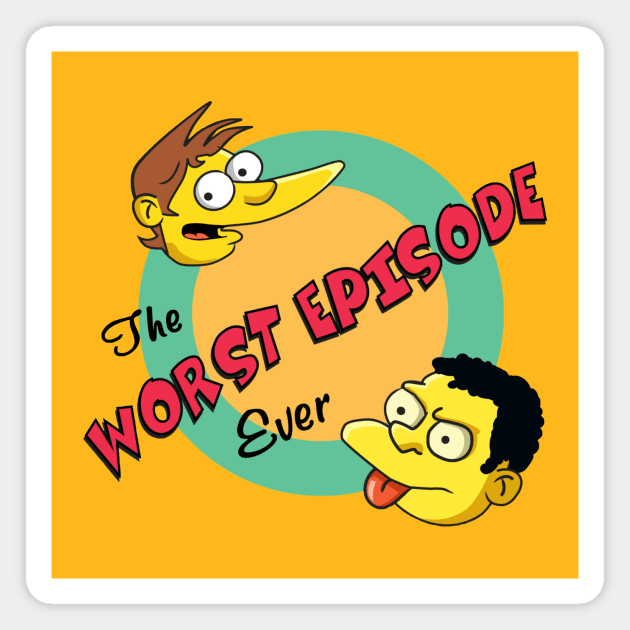 Worst Episode Ever Logo Magnet by The Official WEE Studios Store